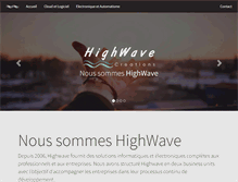 Tablet Screenshot of highwave.org